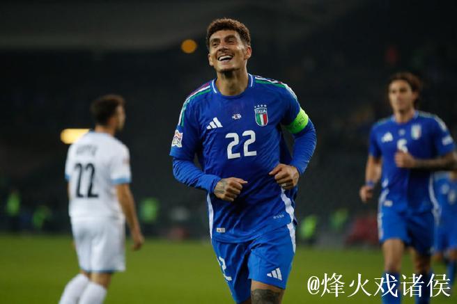 欧国联-迪洛伦佐梅开二度 意大利4-1以色列 欧国联-迪洛伦佐梅开二度 意大利4-1以色列